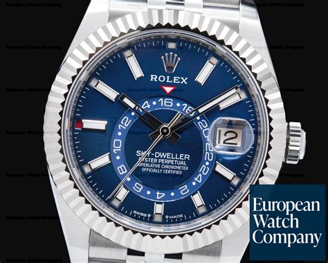 rolex sky-dweller blauw|Rolex Sky-Dweller 336934 red.